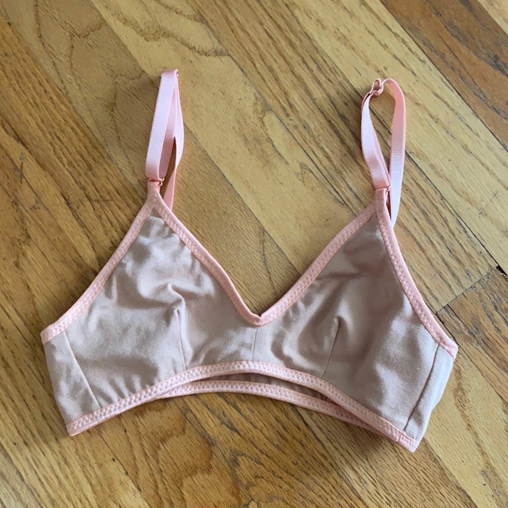 Brook There Honey Blush Triangle Bra | 32AB